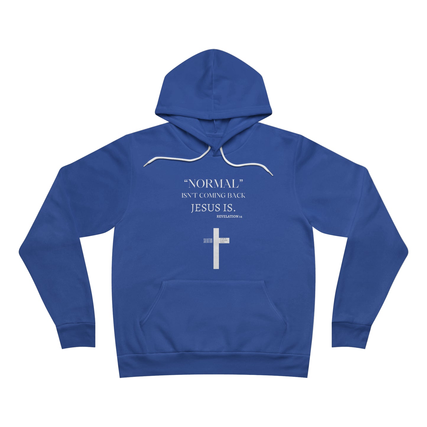 NORMAL ISN'T COMING BACK  Fleece Pullover Hoodie