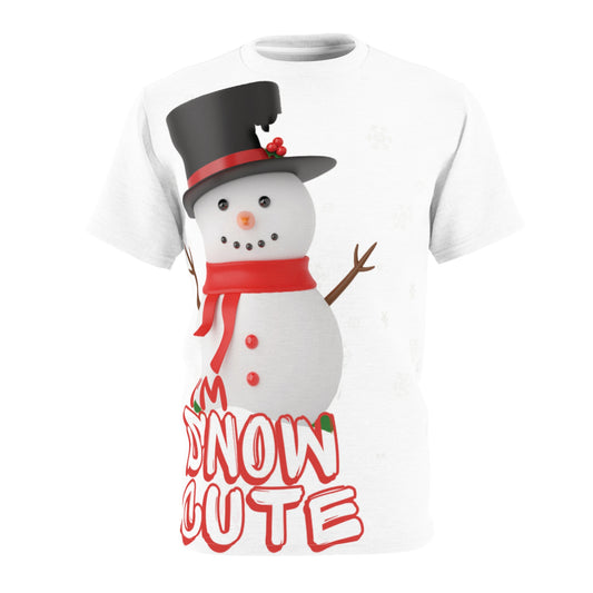 I'M SNOW CUTE Cut & Sew Tee (AOP)