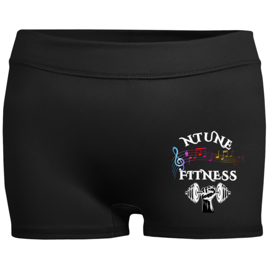 Ladies' Fitted Moisture-Wicking Shorts