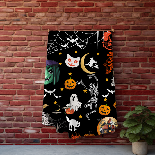 Kooky Halloween Blanket