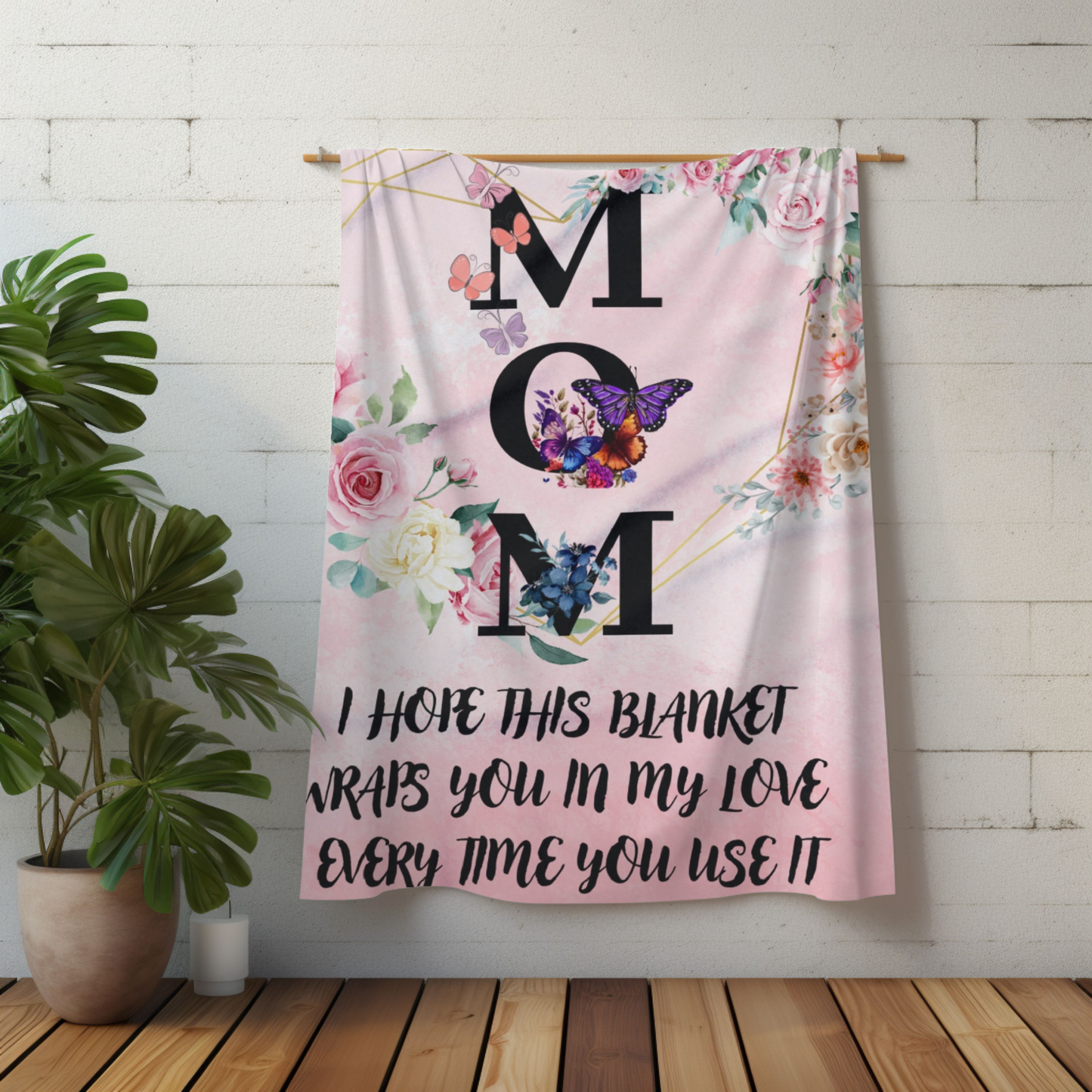 Mothers Day Arctic Fleece Blanket